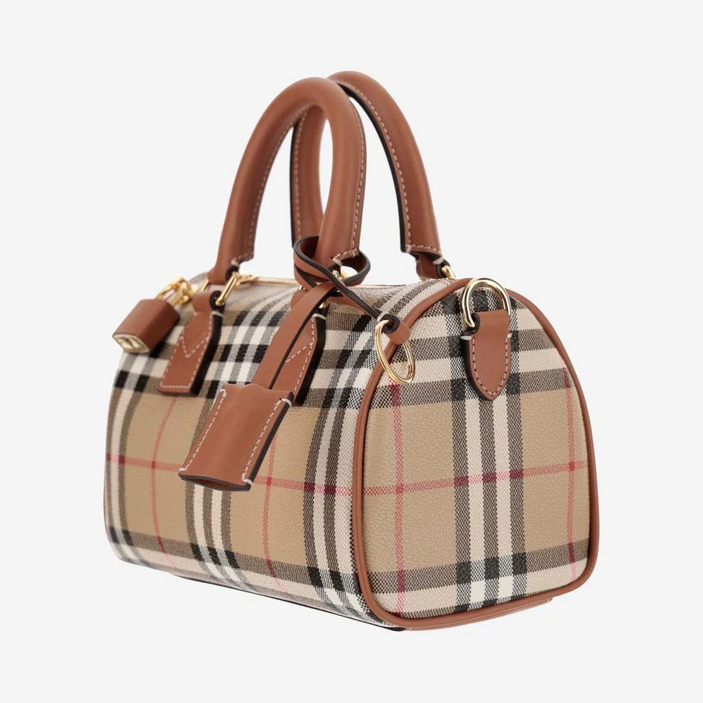 Burberry Mini Check Bowling Bag 2