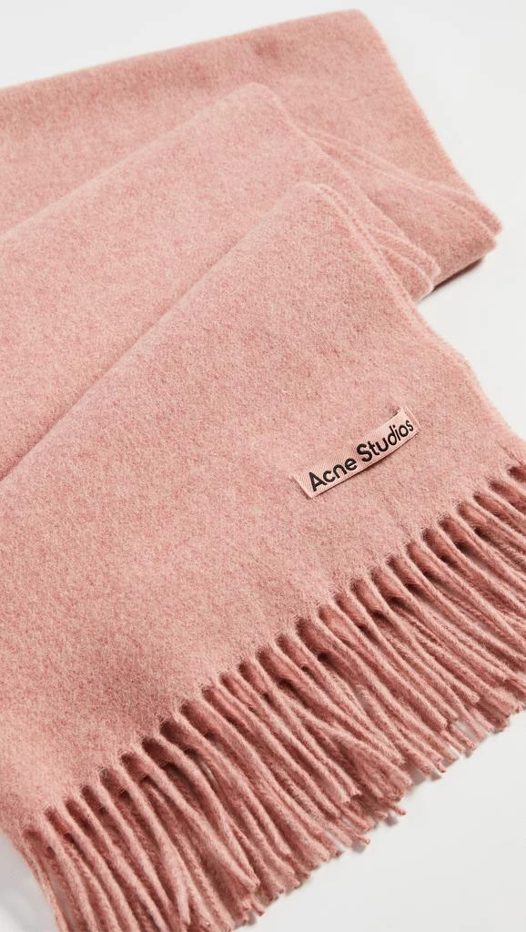 Acne Studios Fringe Wool Scarf 5