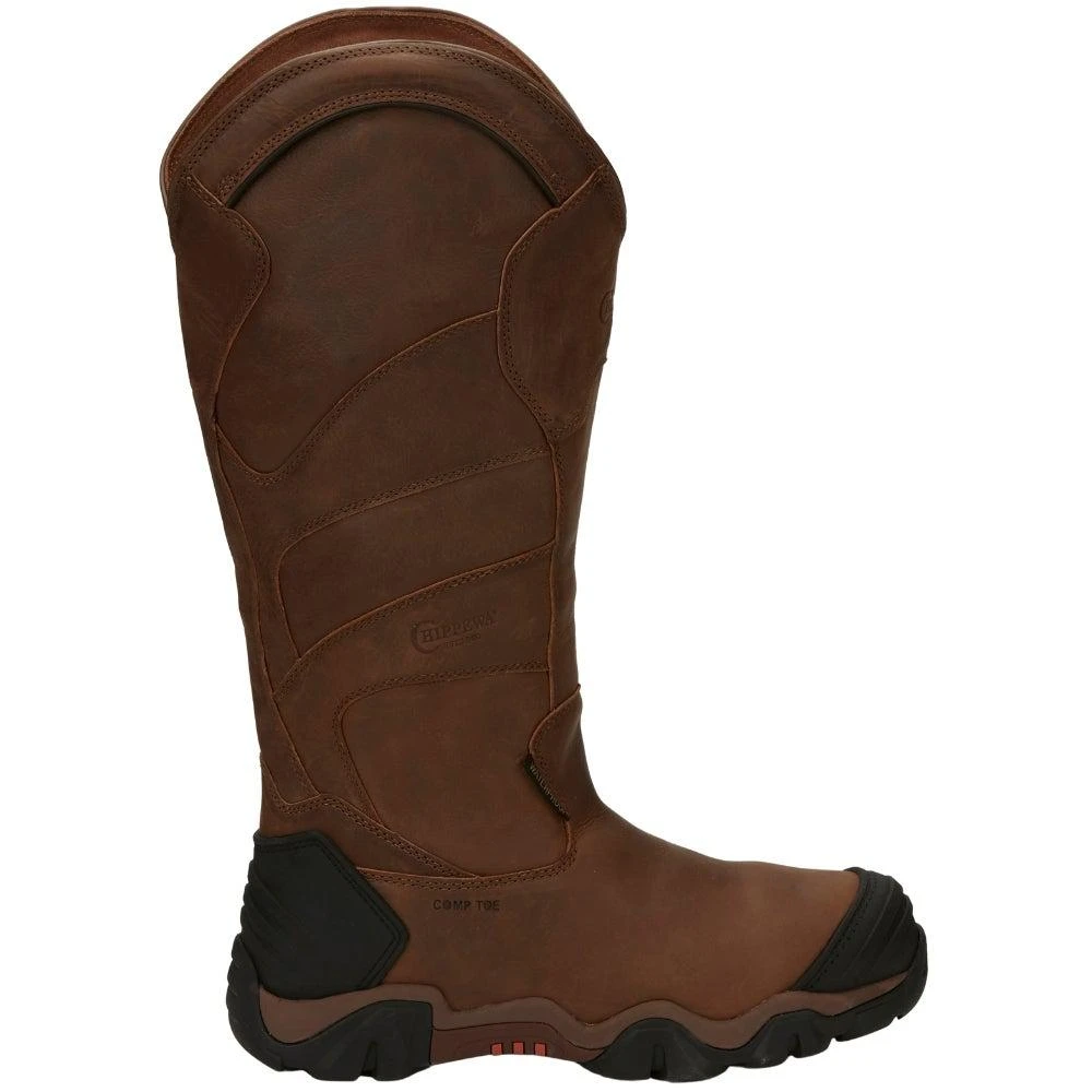 Chippewa Cross Terrain 17" Waterproof Nano Composite Toe Snake Boots 1