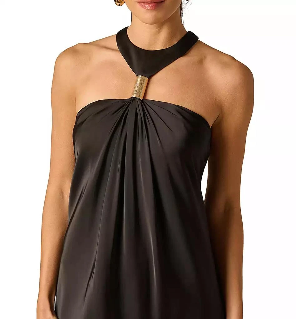 Adrianna Women
s Stretch Halter Neck Ball Gown 3