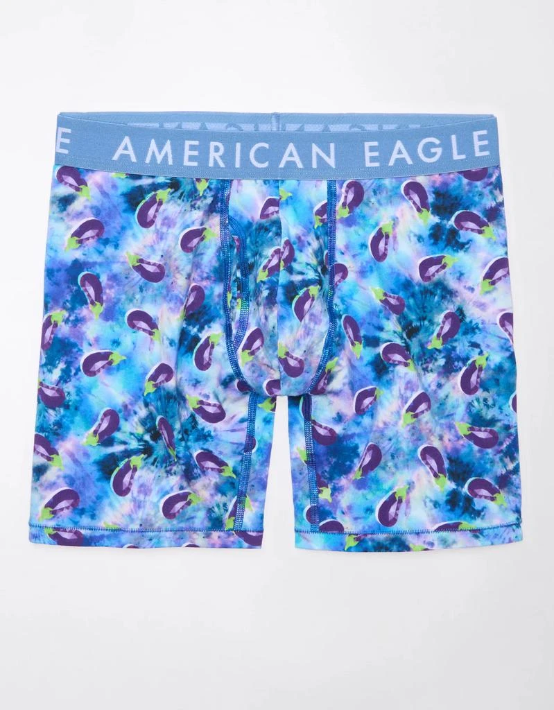 AE AEO Eggplant Tie-Dye 6" Classic Boxer Brief 3