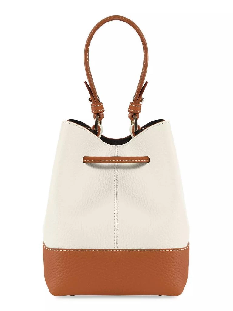 Strathberry Lana Osette Leather Bucket Bag 4