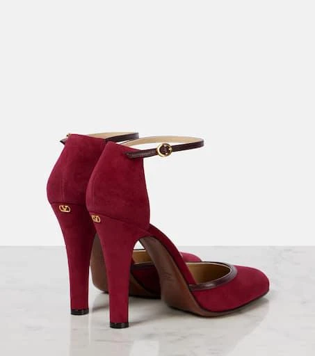 Valentino Hi Dolly 105 suede pumps 2