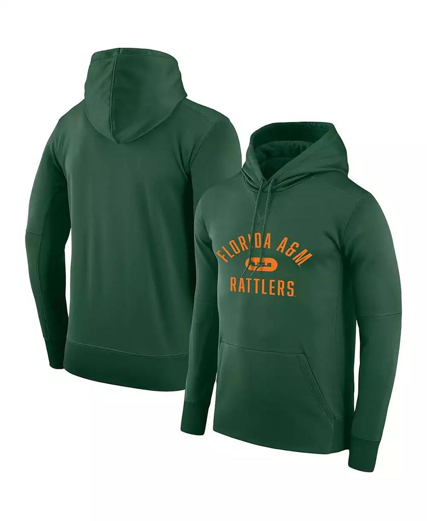 NIKE Men's x LeBron James Green Florida A&M Rattlers Performance Pullover Hoodie