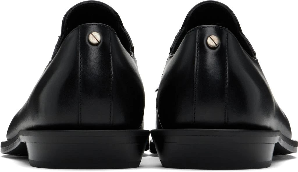 ANN DEMEULEMEESTER Black Makea Pointy Cowboy Loafers 2