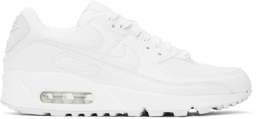 NIKE White Air Max 90 Sneakers 1