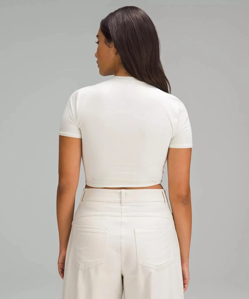 Lululemon Wundermost Ultra-Soft Nulu Crewneck Cropped T-Shirt 3