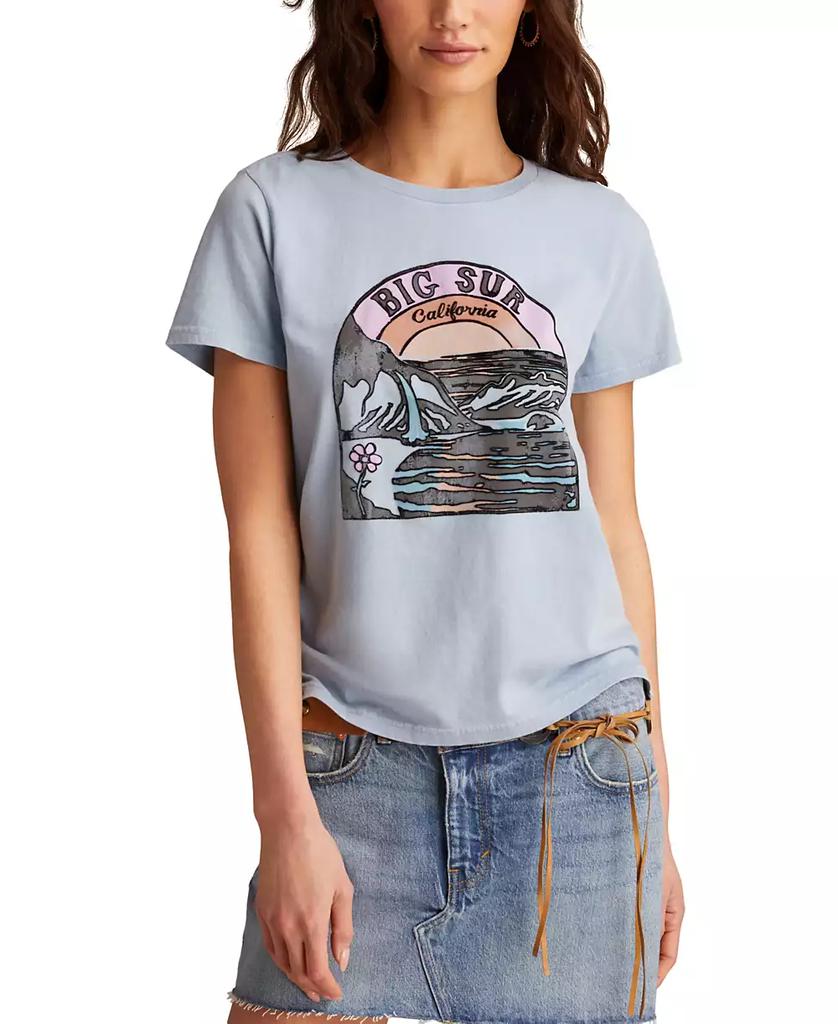 Lucky Brand Women's Big Sur Classic Crewneck T-Shirt