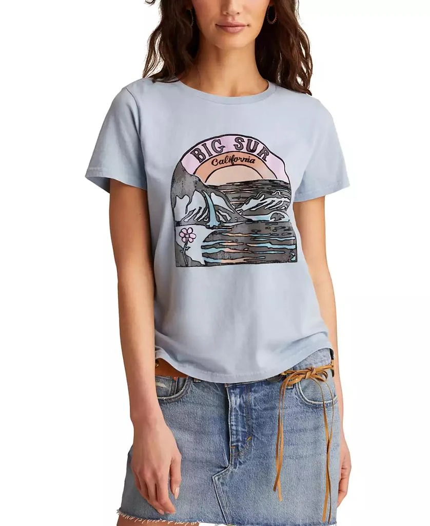 Lucky Brand Women's Big Sur Classic Crewneck T-Shirt 1