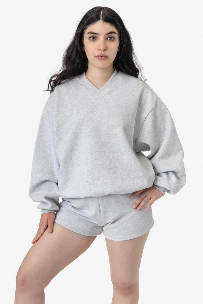 Los Angeles Apparel HF-56WIDE - Heavy Fleece V-Neck Wide Fit Sweatshirt 5