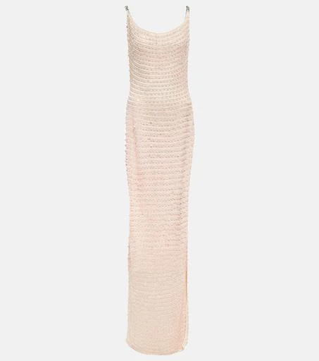 Aya Muse Vatia sequined knitted maxi dress - L