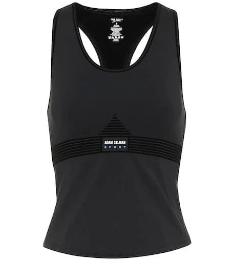 Adam Selman Sport Bonded nylon performance tank top 1