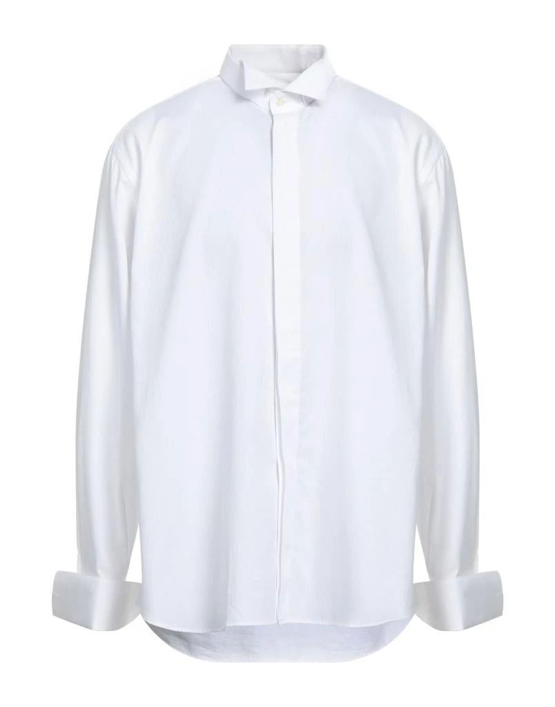 ANGELO NARDELLI Solid color shirt 1