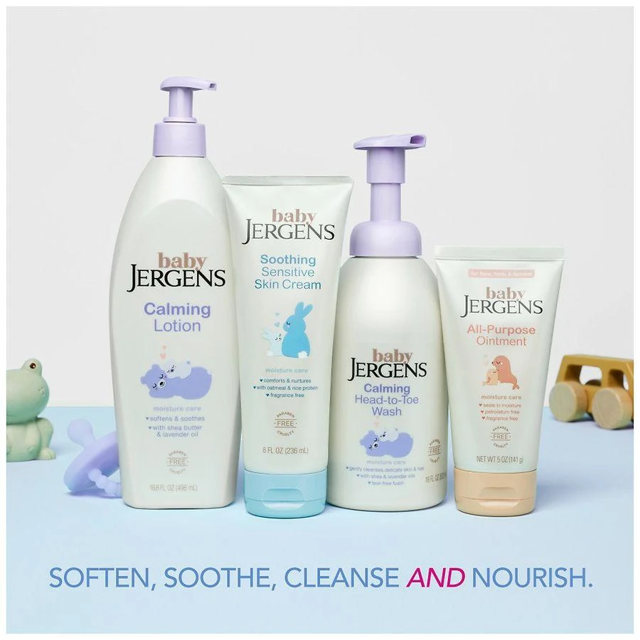 Jergens Baby Calming Head-to-Toe Wash Lavender 3