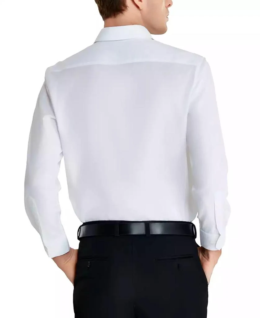 Perry Ellis Perry Ellis Men
s Modern-Fit Lux Twill Solid Dress Shirt 8