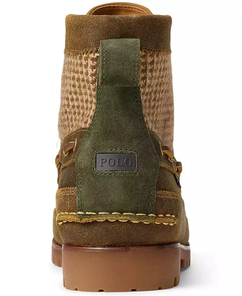 Ralph Lauren Men's Round-Toe Lace-Up Boots 3