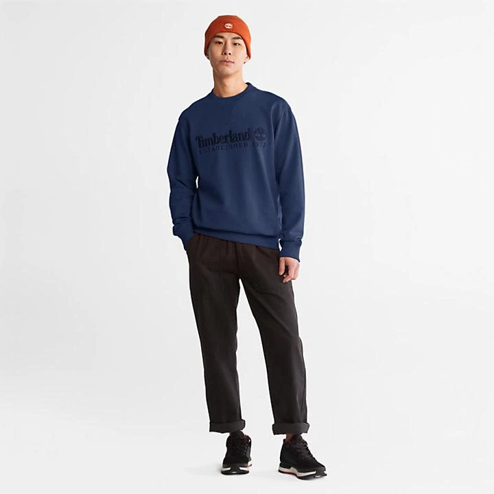 Timberland Est. 1973 Crewneck Sweatshirt for Men in Navy 3
