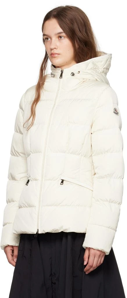 Moncler White Avoce Down Jacket 4