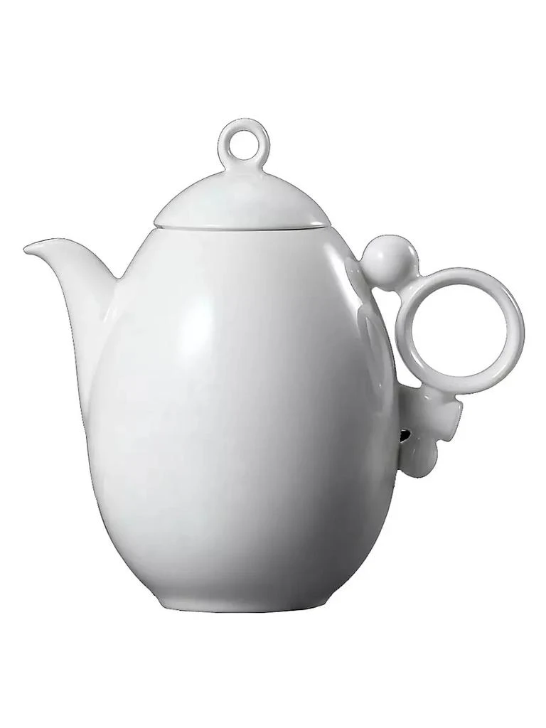 Prouna Geometrica White Teapot 1