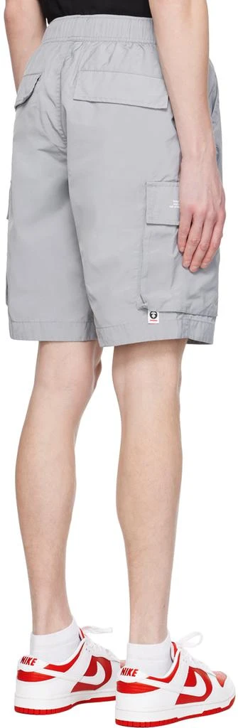 AAPE by A Bathing Ape Gray Drawstring Shorts 3