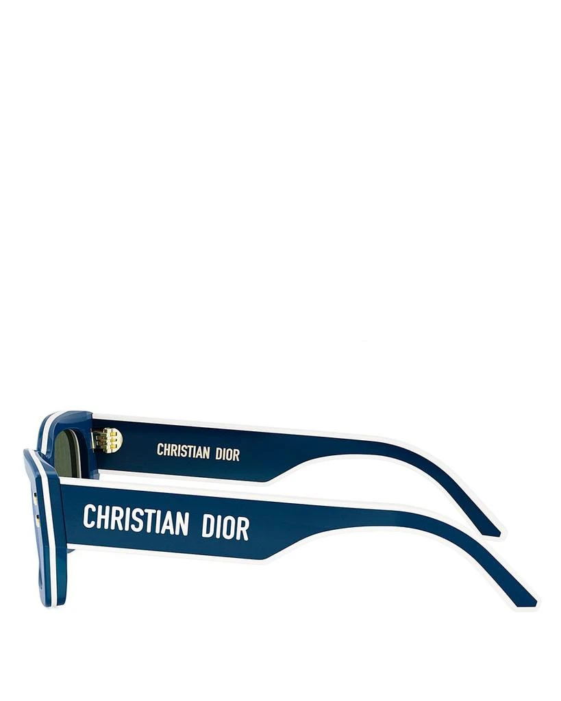 Dior DiorPacific S2U Blue Geometric Sunglasses, 53mm 3