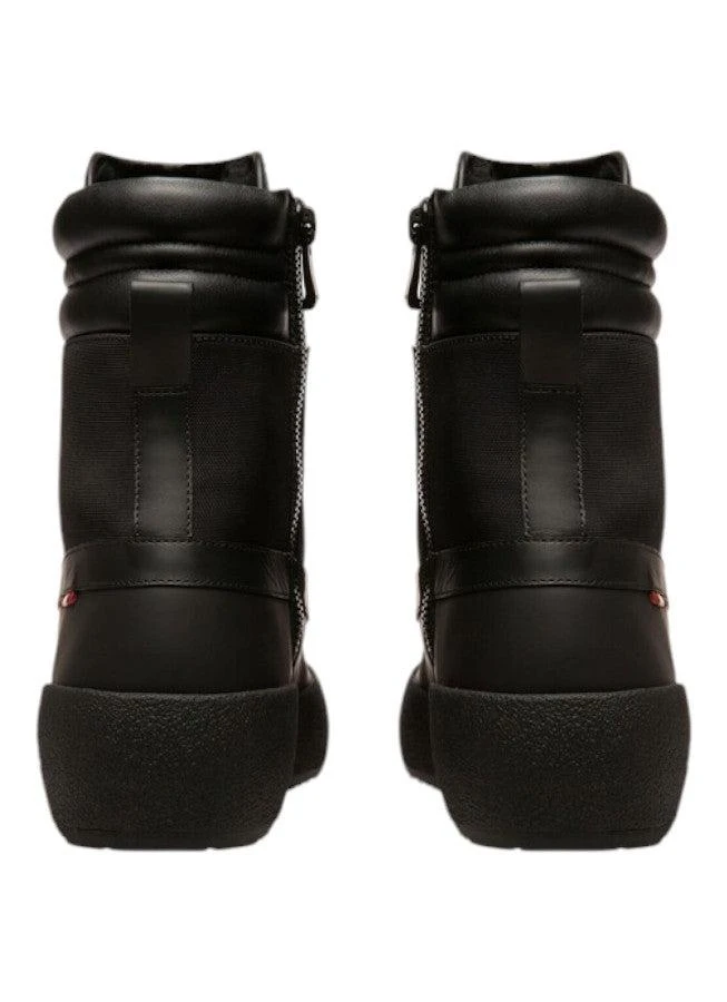 Bally Black Leather High-Top Boots, Fur-LIned Shop Cuby 6234584 Men main image 4