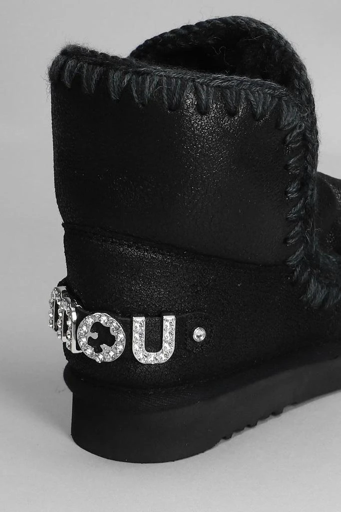 Mou Mou Eskimo 18 Low Heels Ankle Boots 5