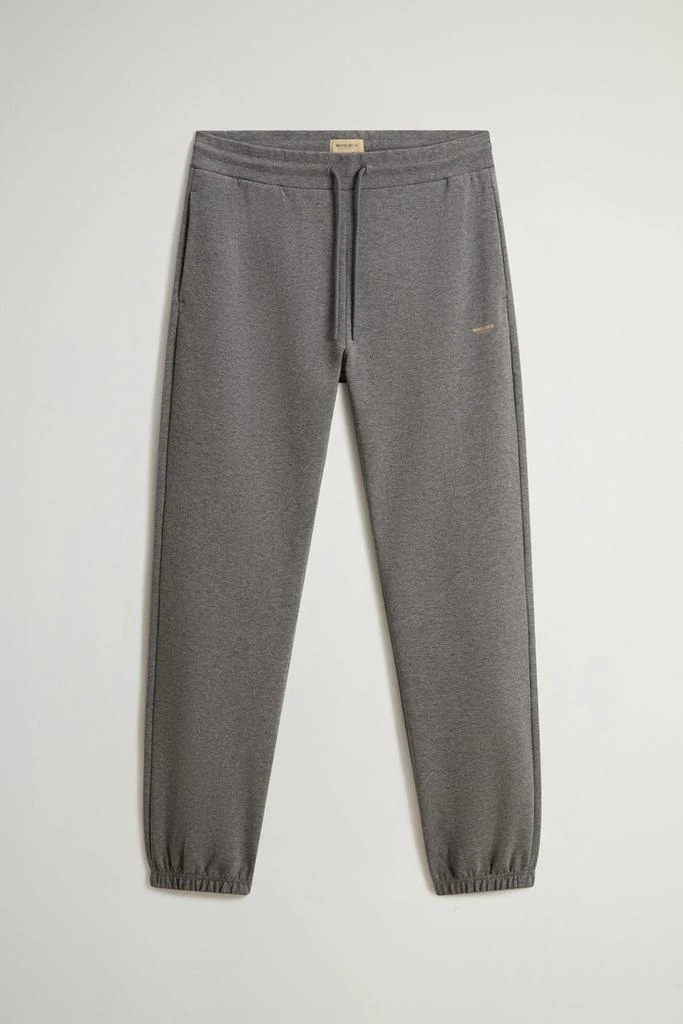 Woolrich Pants in Cotton-Blend Interlock - Men - Black 3