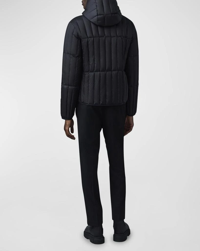 Mackage Men's Peter Hooded Ripstop Down Jacket 4