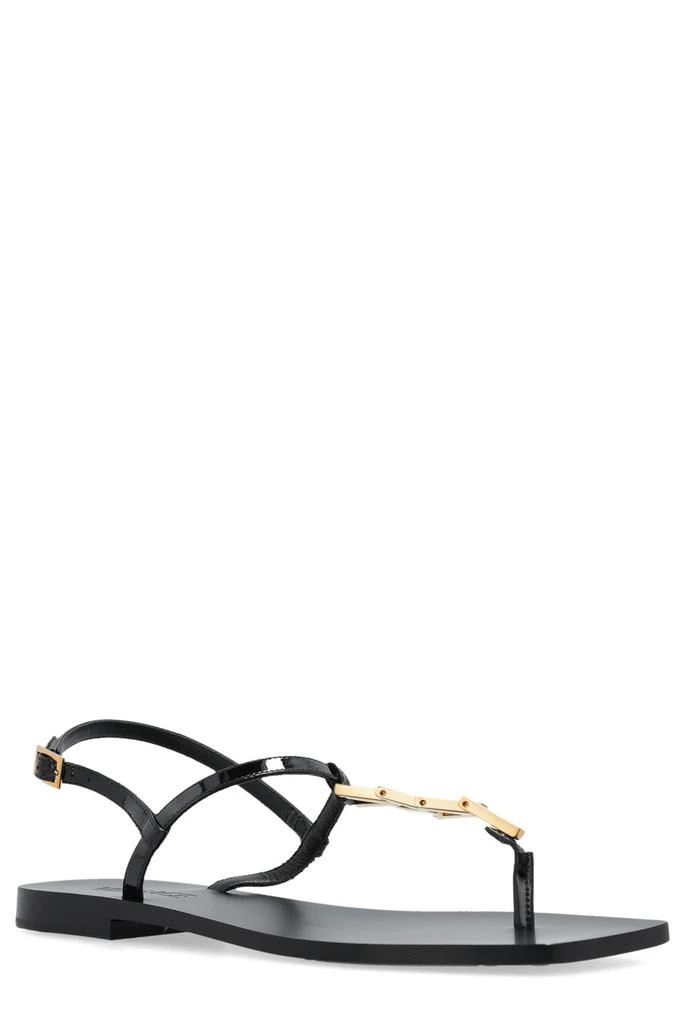 Versace Versace V-Chain Square-Toe Sandals 2