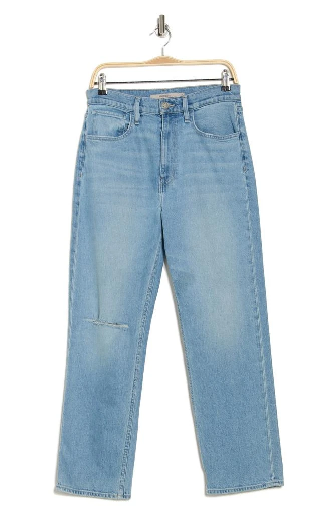 Hudson High Waist Straight Leg Jeans 3