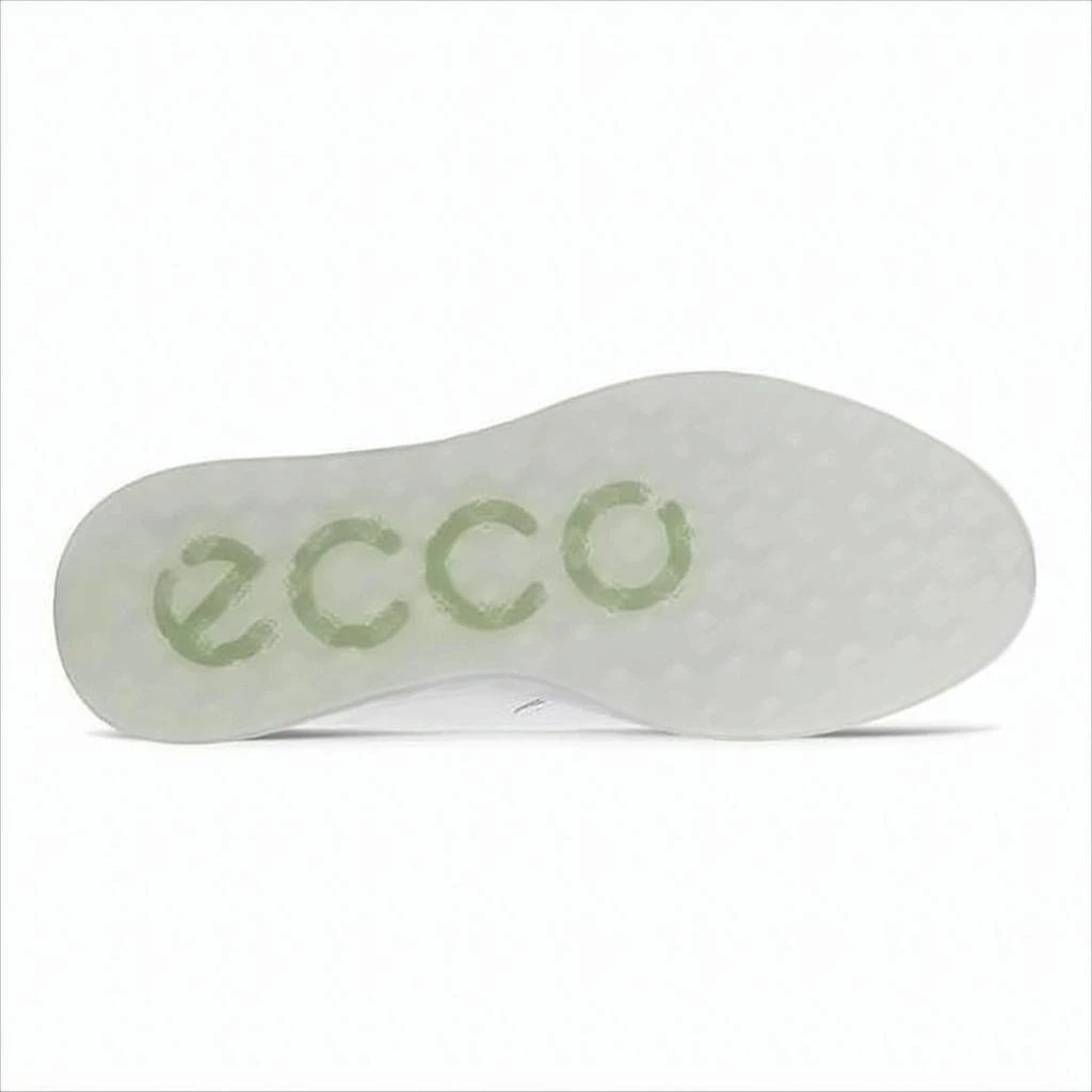 ECCO White Low-Profile Sneakers with Gradient Sole 6