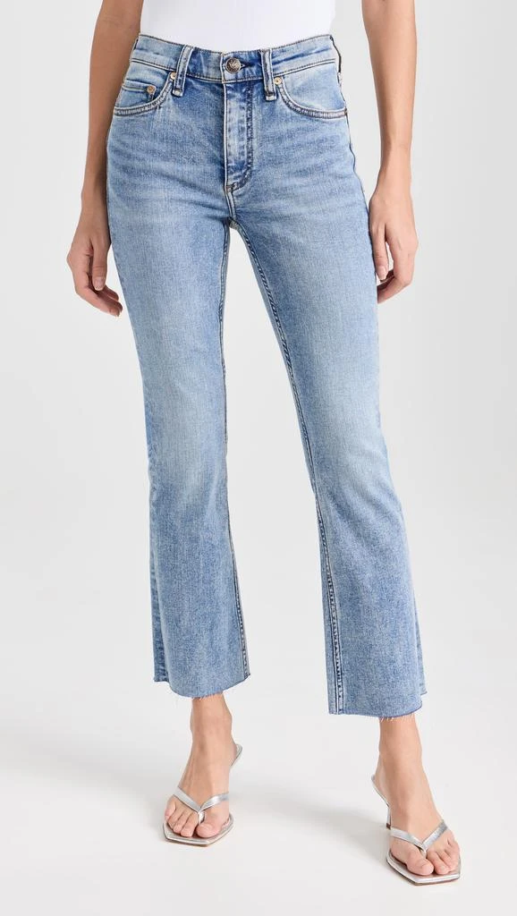 Rag & Bone Peyton Mid Rise Bootcut Jeans 6