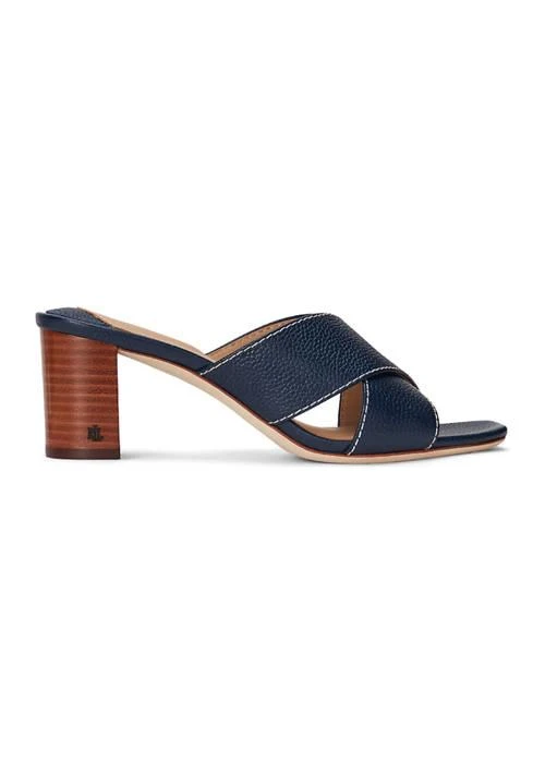 Ralph Lauren Ralph Lauren Freddi Tumbled Leather Sandals 2