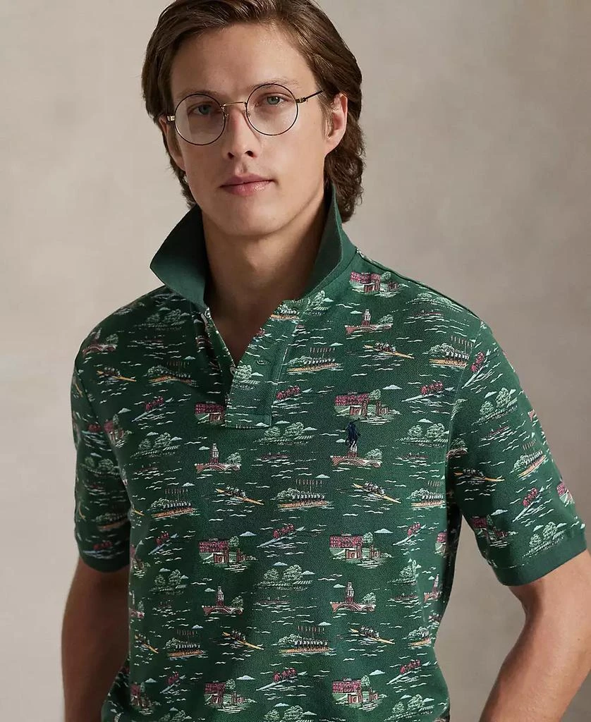 Ralph Lauren Men
s Classic-Fit Scenic-Print Mesh Polo Shirt 3