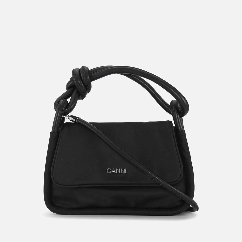 Ganni Knot Nylon Crossbody Bag 1