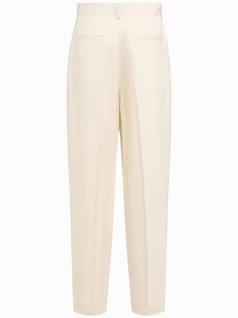 Totême Double-pleat Viscose Straight Pants 1