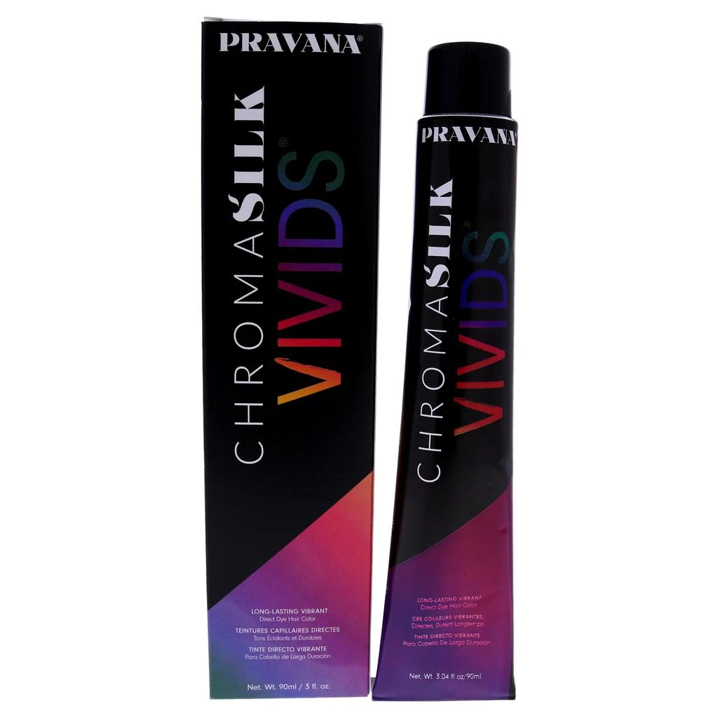 Pravana ChromaSilk Vivids Long-Lasting Vibrant Color - Orange by for Unisex - 3 oz Hair Color