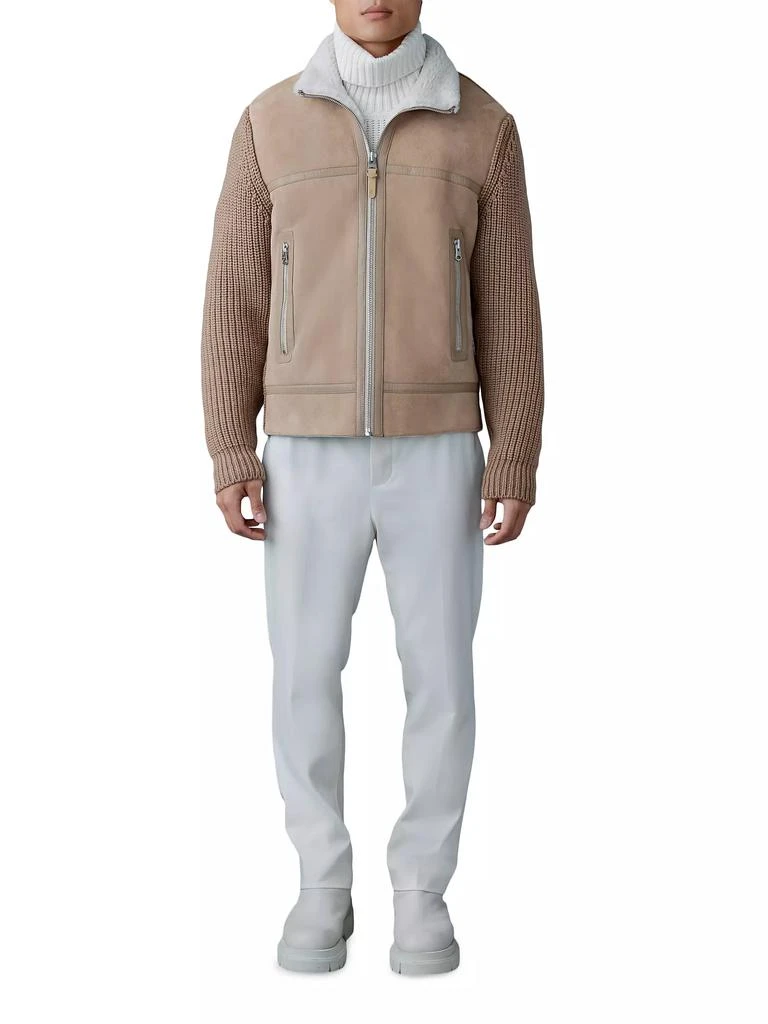 Mackage Jonathan Wool Shearling Jacket 2