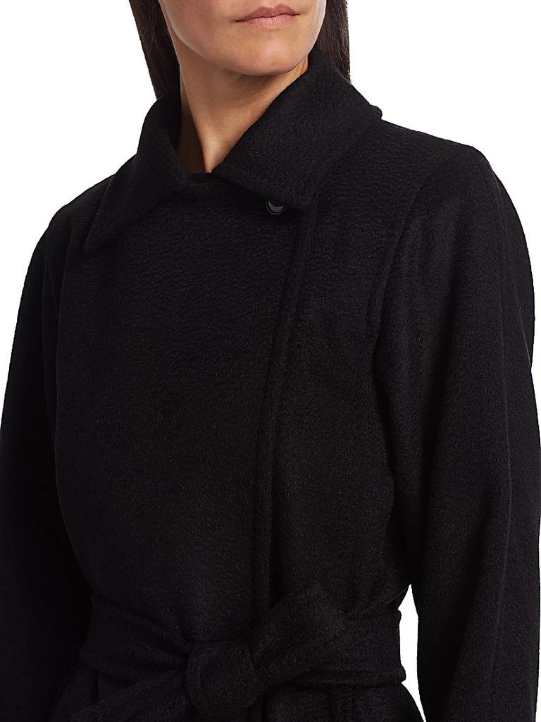 Max Mara Manuela Icon Camel Hair Wool Wrap Coat 6