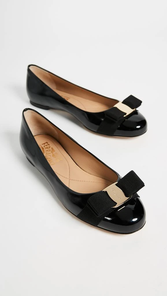 Salvatore Ferragamo Varina Patent Flats 5