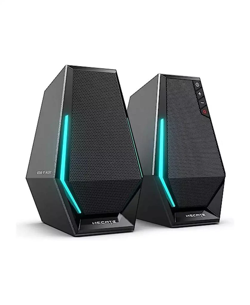 Edifier G1500 Computer Speakers, Hecate Gaming Speakers with RGB, Bluetooth 5.3, Black