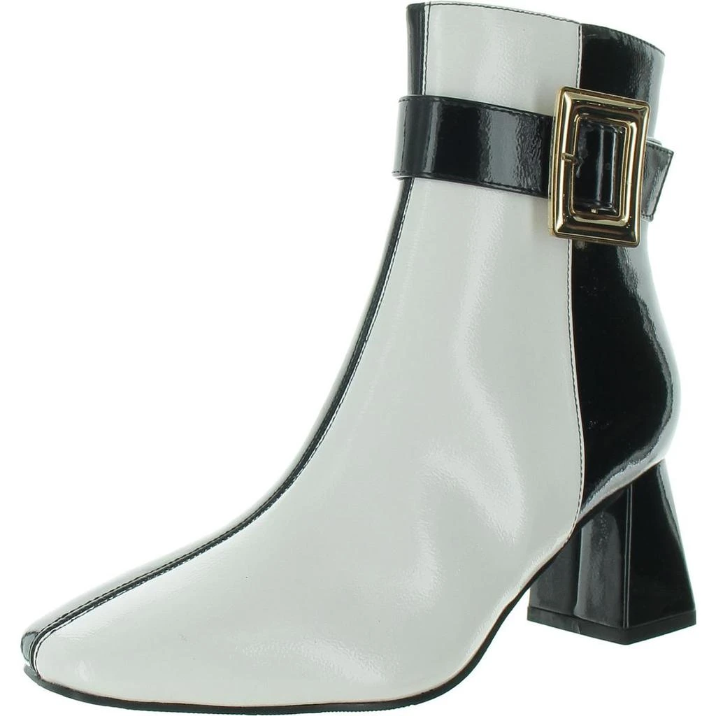 Masseys Sydney Womens Buckle Faux Leather Ankle Boots 1
