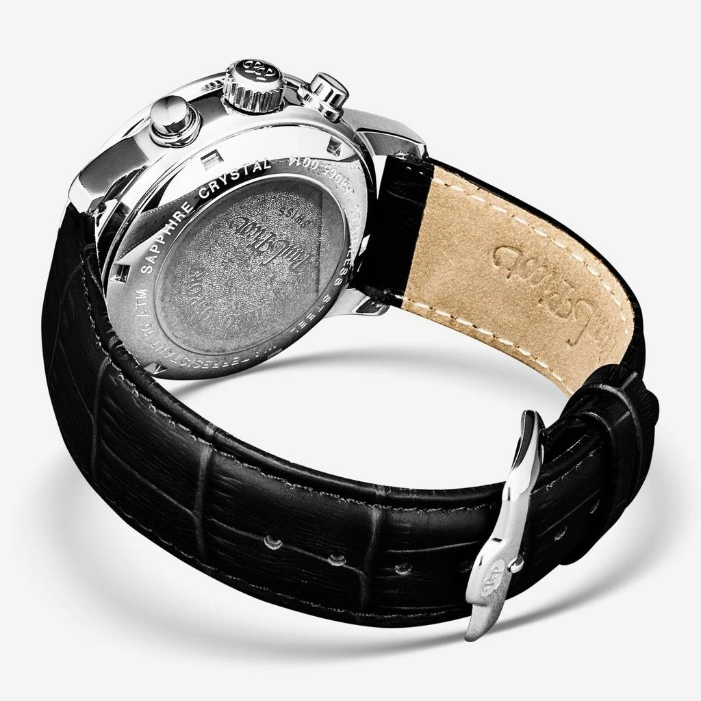 Paul Picot Paul Picot Chronosport Chronograph White Dial Men's Automatic Watch P7033.20.112 3