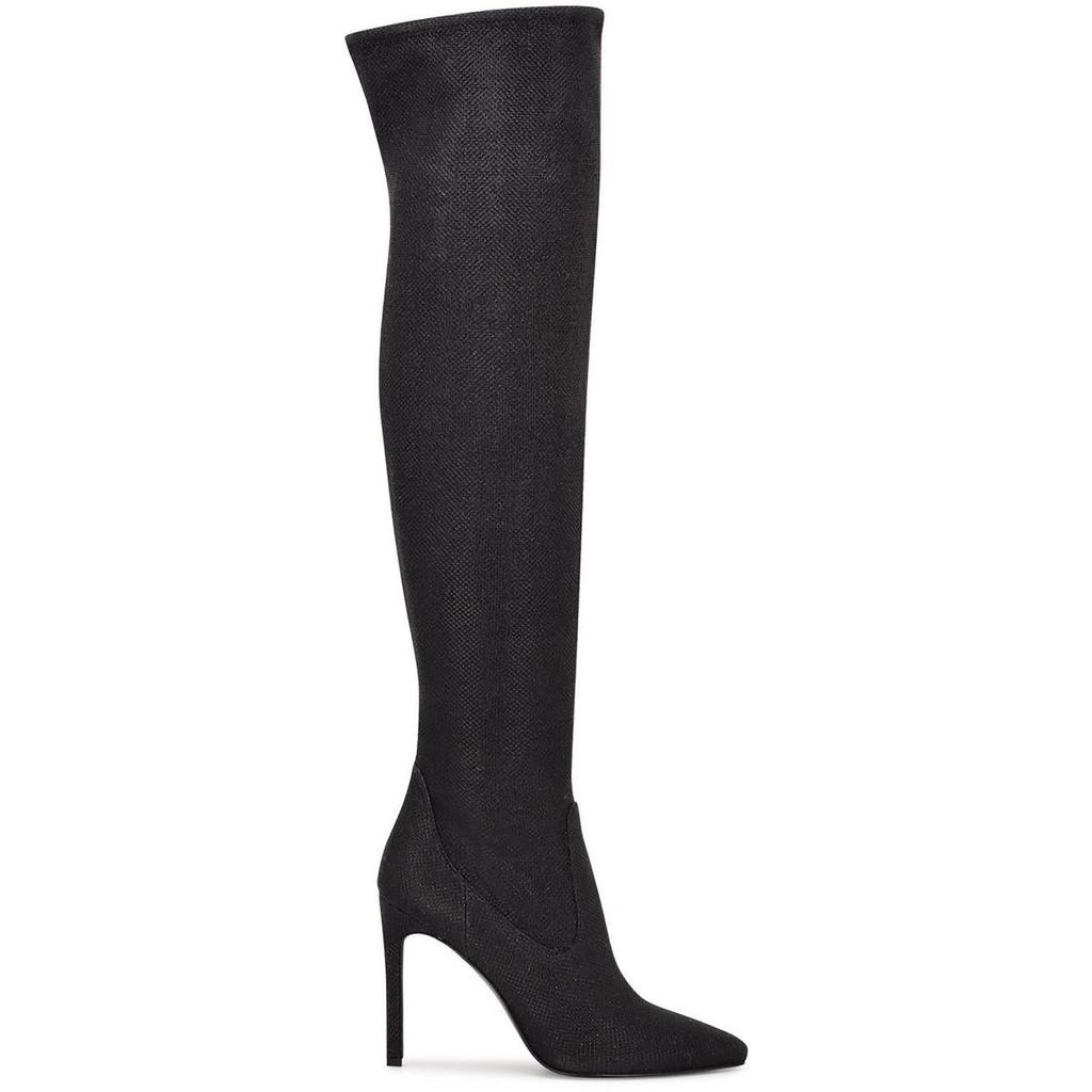 Nine West Tacy 3 Womens Faux leather Side Zip Over-The-Knee Boots