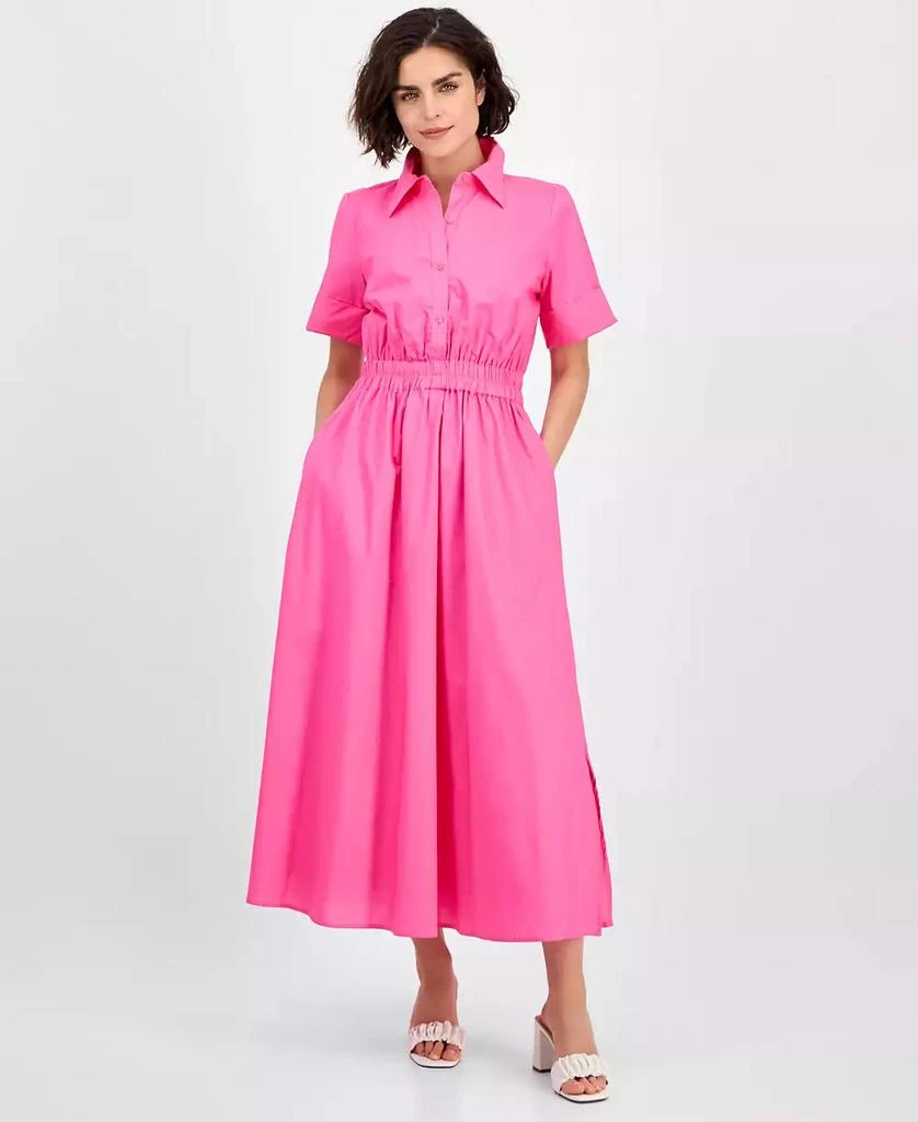 On 34th Women's Cotton Midi Shirtdress, Exclusively at Macy's new arrivals