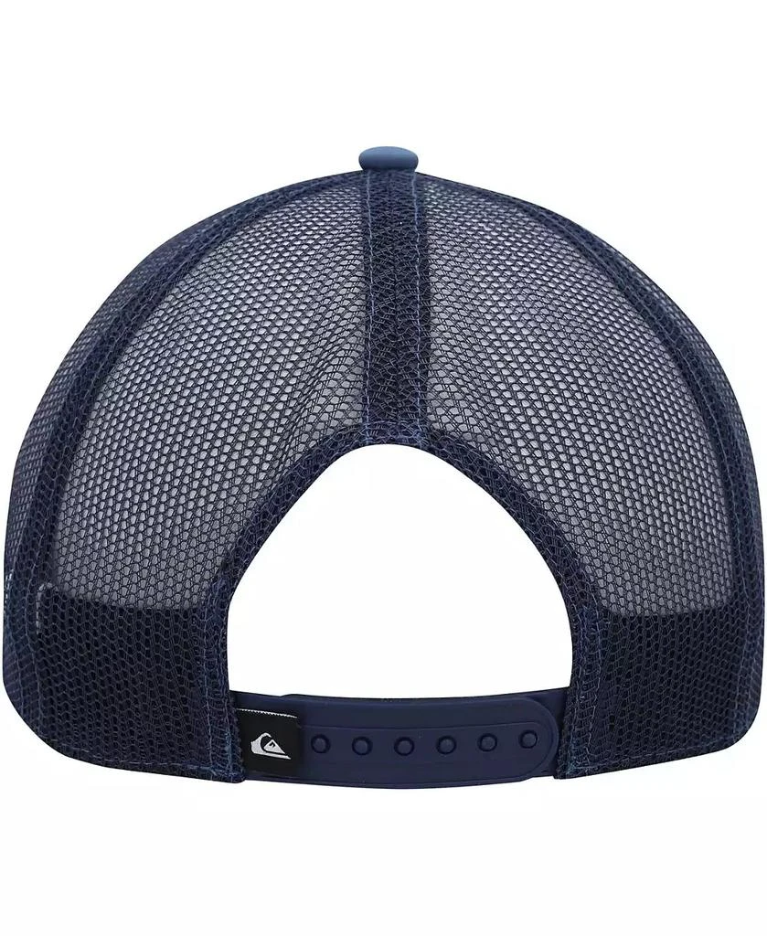 Quiksilver Men's Blue Checked Out Snapback Hat 4