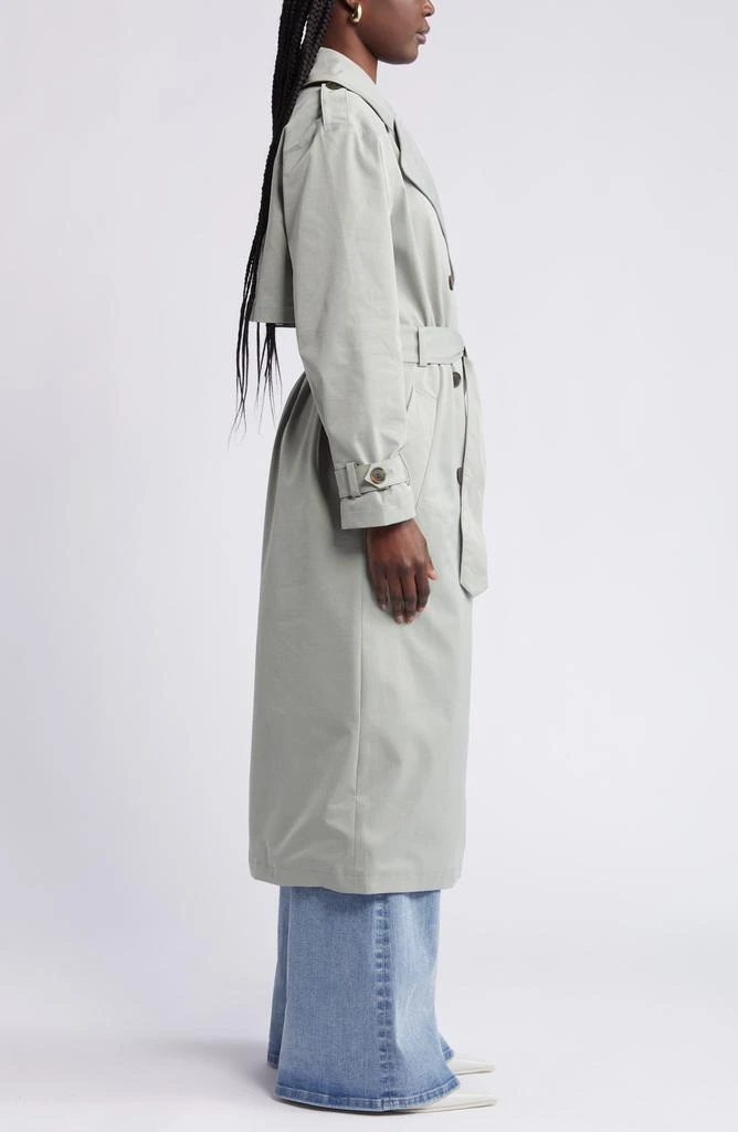 Open Edit Belted Trench Coat 4