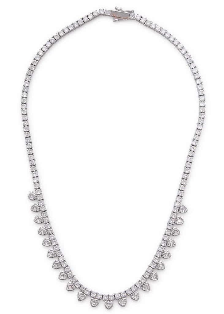 FALLON Bezel Bib crystal-embellished necklace 1