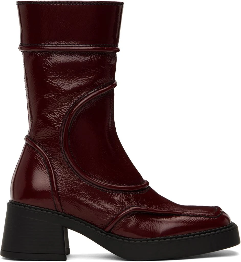 MIISTA Burgundy Malene Boots 1
